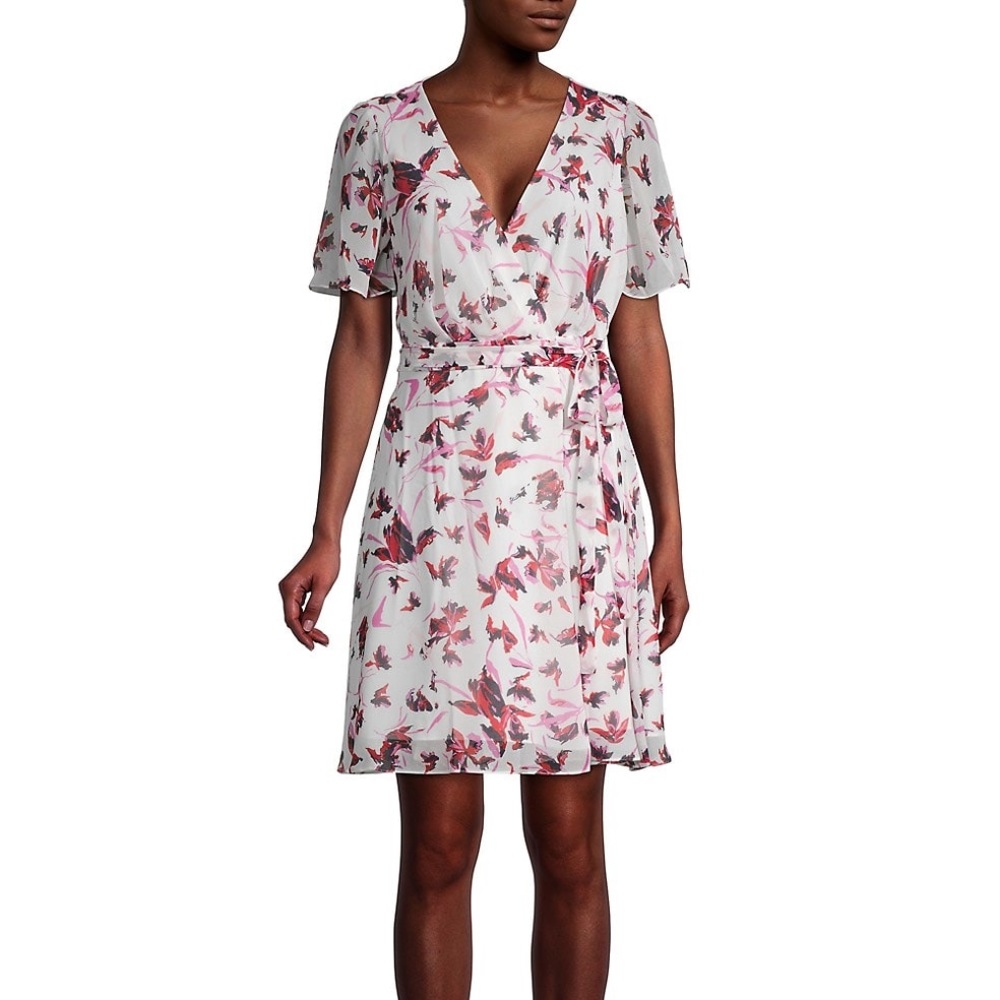 DVF Floral Wrap Dress NWT